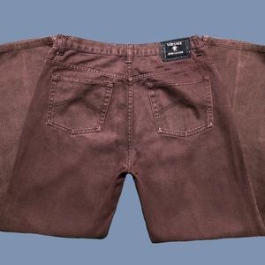 Vintage Versace Brown Mom Jeans
